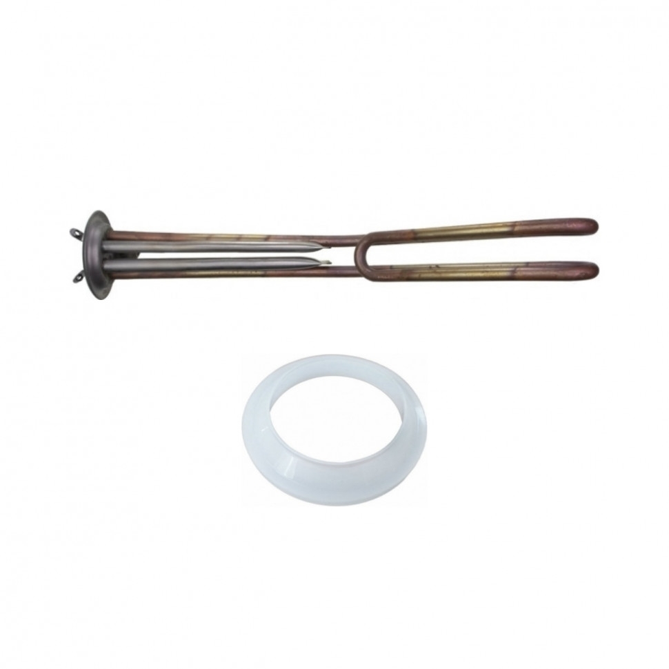 Комплект ТЭН 2 кВт (2000 Вт) RF для горизонтального водонагревателя Timberk, ATT, Etalon, Thermex RZL 200, 300, под анод М6 + прокладка, 10063K1 Комплект ТЭН 2 кВт (2000 Вт) RF для горизонтального водонагревателя Timberk, ATT, Etalon, Thermex RZL 200, 300, под анод М6 + прокладка, 10063K1