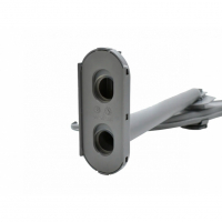 Верхний разбрызгиватель (импеллер, лопасть) для посудомоечной машины Bosch, Neff, Siemens с кронштейном 370мм, Ex357045