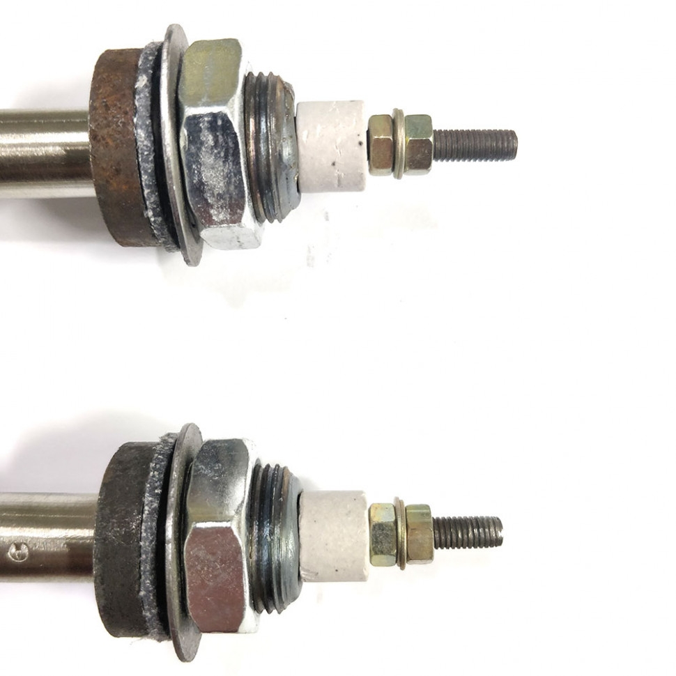 Набор 2 шт ТЭН для нагрева воды 1кВт L175мм 42A13/1,0 J 220 Ф2, нержавейка, KM05.100