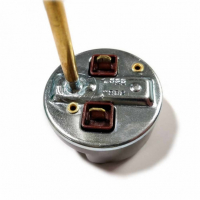 ТЭН 1,5кВт (1500Вт) RCT, резьбовой 42мм для Ariston, De Luxe, Real, Thermex, под анод М6 + термостат + прокладка, P40315