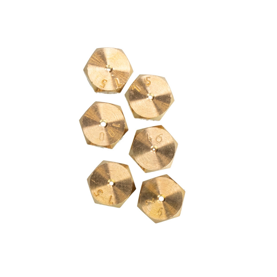 Комплект жиклеров M6 для плит Gefest (1200.98.0.000-03), 12009803 Комплект жиклеров M6 для плит Gefest (1200.98.0.000-03), 12009803