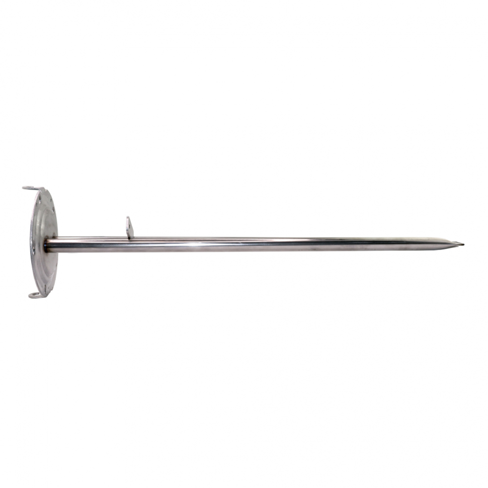 Фланец для сухого ТЭНа водонагревателя Ariston, 5 отверстий, нержавейка, M5, D125мм, 482477