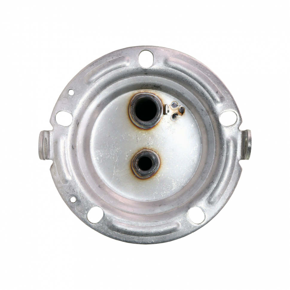 Фланец для сухого ТЭНа водонагревателя Ariston, 5 отверстий, нержавейка, M5, D125мм, 482477