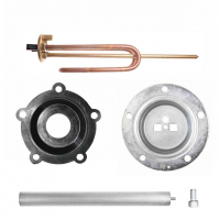 Комплект ТЭН 1,5кВт (1500Вт) RCF для водонагревателя Thermex ES, ER + фланец + уплотнительная прокладка + анод, 66461F