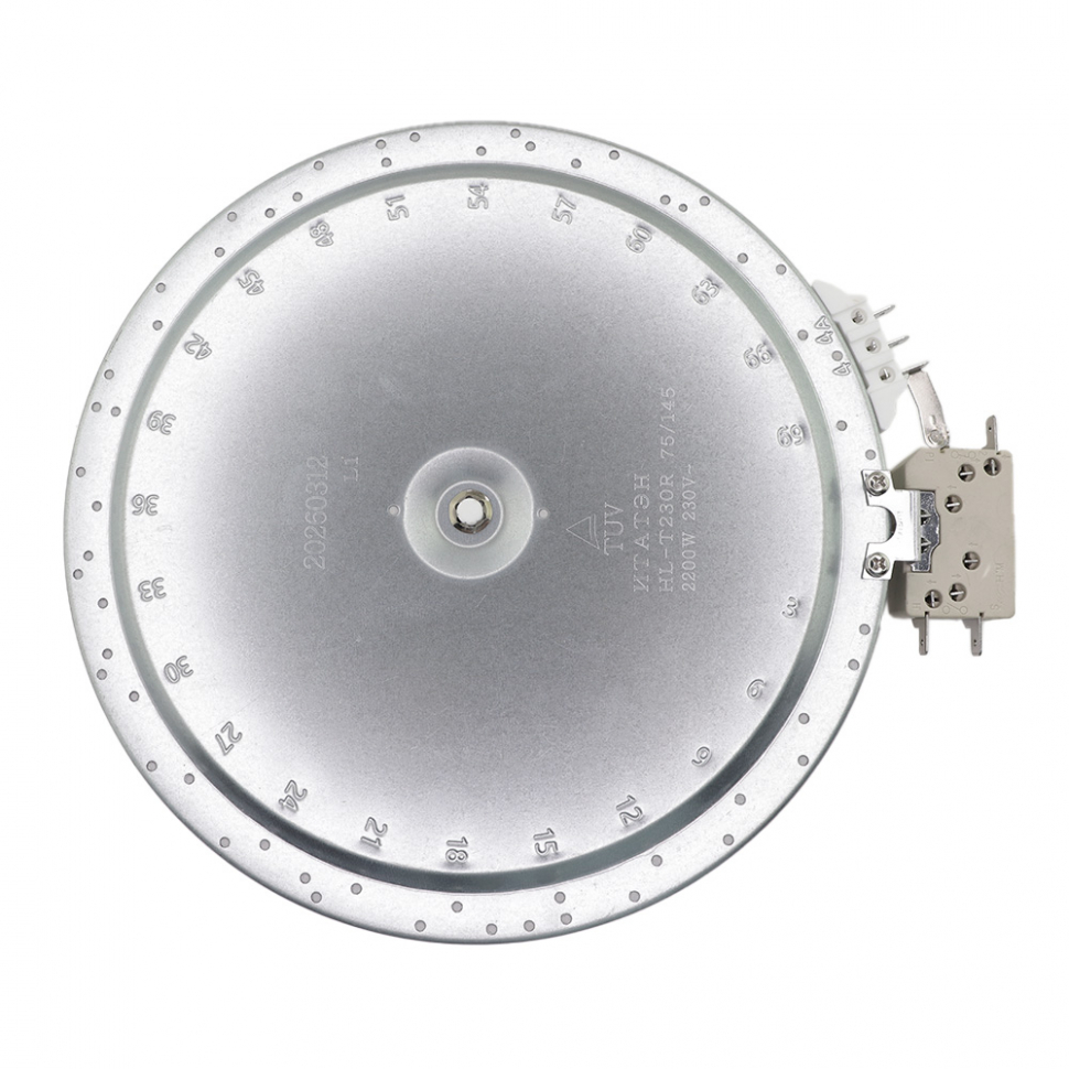 Конфорка для стеклокерамической плиты Electrolux, Zanussi, AEG 2200Вт, 230мм, 823122