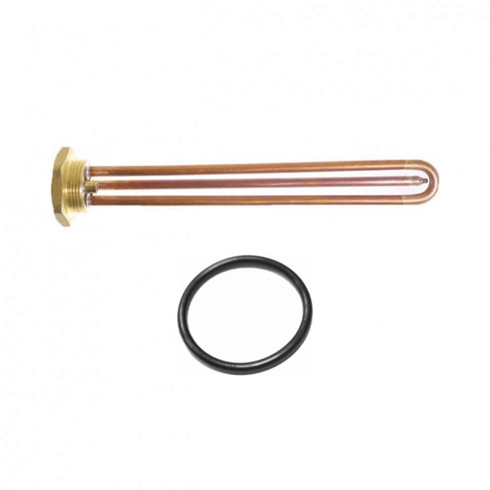 Комплект ТЭН 1,2кВт (1200Вт) RDT, резьбовой 42мм для Ariston, De Luxe, Real, Thermex, под анод М6 + прокладка, 30290K2