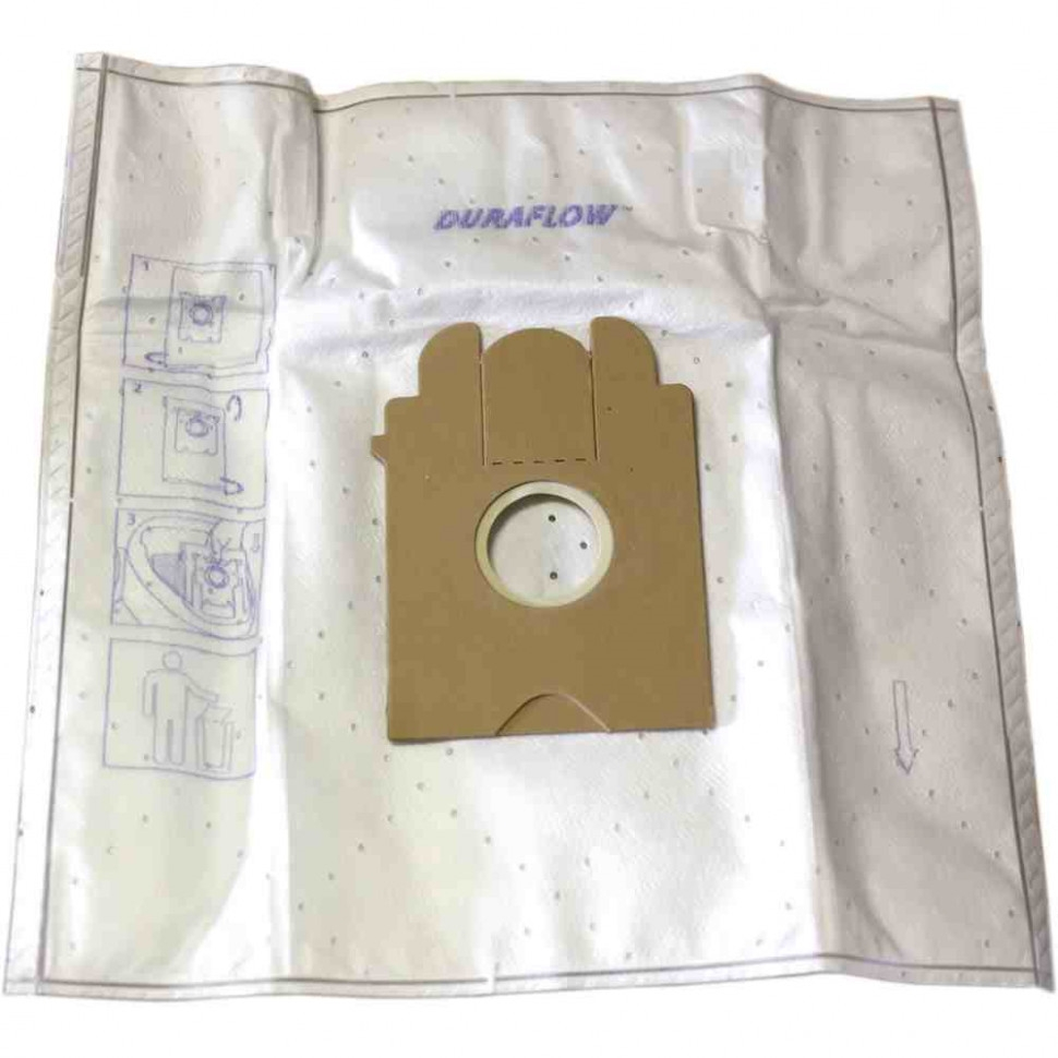 Набор 2 шт Комплект мешков BS-07 для пылесосов Bosch, Siemens, с одним микрофильтром, KMv1024